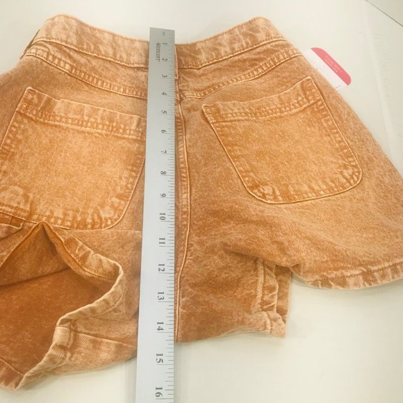 Isabel Maternity Ingrid/Isabel Women's Size 6 Side Panel Brown Carpenter Short - Picture 12 of 16